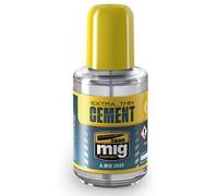 AMMO MIG-2025 Extra Thin Cement Polyester Plastic Glue, Multi-Colour