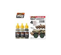 AMMO MIG-7104 Bundeswehr Afghanistan Scheme Acrylic Smart Set, Multi-Colour
