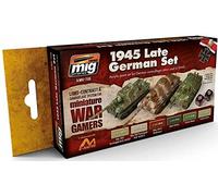 Ammo MIG-7118 1945 Late German Wargames Acrylic Paint Set (6 X 17Ml Jars), Multicolour
