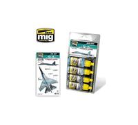 Ammo MIG-7219 Su-35 Flanker-E Colors Acrylic Smart Set for Aircrafts (4 X 17Ml Jars), Multicolour