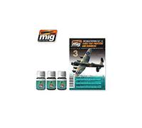 AMMO MIG-7416 Early RAF Fighters and Bombers Airplane Weathering Set, Multi-Colour