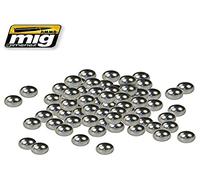 AMMO MIG-8003 Stainless Steel Paint Mixers, Multi-Colour