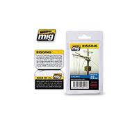 Ammo MIG-8017 Rigging-Medium Fine 0,02 Mm, Multicolour