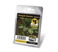 AMMO MIG-8461 Jungle Leaves Version 2 Laser Cut Plants, Multi-Colour