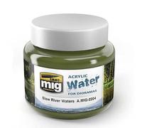 Ammo Slow River Waters Acrylic Water (250 Ml. Jars)