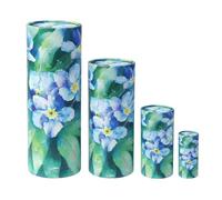 Ammon Enterprises Forget-Me-Not Scatter Tube - Ceremony Edition | Biodegradable Ashes Scattering Tube | Secure Cardboard Design for Cremation Ashes (Keepsake)