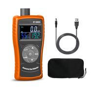 Ammonia Air Detector 5800G Monitor NH3 Gas Level W/Alert 0-100ppm Particle Meter With USB Recharge Battery Easy To Use(Orange)