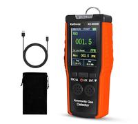 Ammonia Gas Detector 9000B - High-Precision NH3 Monitor with Electrochemical Sensor, 0-100PPM Range, Alarm Function, Portable & Compact for Industrial Farming Environmental Safety