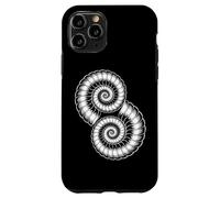 Ammonites Fossils Prehistory Geologists Science Nature Case for iPhone 11 Pro