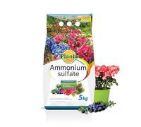 Ammonium Sulphate Fertilizer 5 kg - Nitrogen & Sulfur Soil Booster | Ideal for Acid-Loving Plants Like Blueberries, Azaleas, Rhododendrons, Conifers | Lowers Soil pH