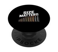 Ammunition Caliber Size Comparison Gun Owner PopSockets Adhesive PopGrip