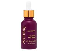 Ammuri Age Reverse Face Serum 30ml | Anti-Ageing Peptide Skincare with Matrixyl 3000, Hyaluronic Acid & Vitamin C | Visibly Plumps Fine Lines & Boosts Radiance | Made in UK