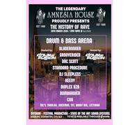 AMNESIA HOUSE - COVENTRY - Amnesia House - The History Of Rave - 2026 - Jungle / DNB - CD Pack