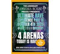 AMNESIA HOUSE - COVENTRY - Amnesia House - Ultimate Rave Experience Part 3- 2025 - VIP -GLOBE BAR - CD Pack