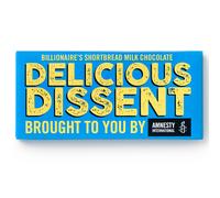 Amnesty Delicious Dissent Billionaire's Shortbread Milk Chocolate - 100g