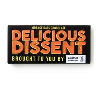 Amnesty Delicious Dissent Orange Dark Chocolate - 100g