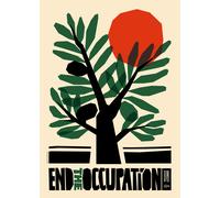 Amnesty International Poster for Palestine 'End the Occupation'