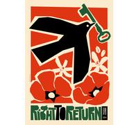 Amnesty International Poster for Palestine 'Right to Return'