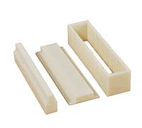 AMNGYOOK Sushi Making Kit, Multifunctional Sushi Rice Roll Mold Home Sushi Mold For Kid Lunch Bento And Home DIY (Square)