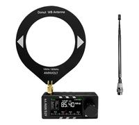 AMNVOLT V4 ATS MINI DSP Radio, ESP32-S3 & SI4732 Chip, Multi-Band AM/FM/LSB/USB Receiver, 1.9'' IPS Color Screen, with Headphone Amplifier & Hi-Z Circuit, Portable for Travel (A- Plastic Shell)