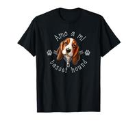 Amo a Mi Basset Hound T-Shirt