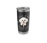 Amo a mi Bichon Frise Stainless Steel Insulated Tumbler