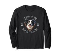 Amo a Mi Border Collie Long Sleeve T-Shirt