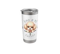 Amo a Mi Caniche Stainless Steel Insulated Tumbler