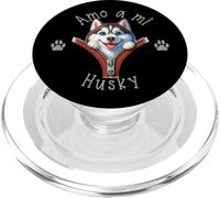 Amo a Mi Husky PopSockets PopGrip for MagSafe
