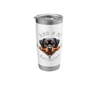 Amo a Mi Rottweiler Stainless Steel Insulated Tumbler