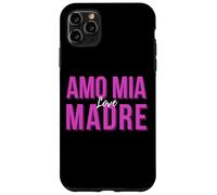 Amo Mia Madre I Love My Italian Mom Regalo Festa Della Mamma Case for iPhone 11 Pro Max