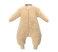amo nenes Baby Sleeping Bag with Legs 2.5 TOG Children's Wearable Blanket with Detachable Long Sleeve,Unisex 100% Cotton Winter Toddler Sleep Sack for Infant Toddler