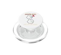 Amoeba Hugs Are Often Fatal Funny Biology Microbe Humor PopSockets PopGrip for MagSafe