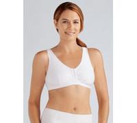 Amoena 'Frances' Soft Cup Front Fastening Post Surgical Bra - White