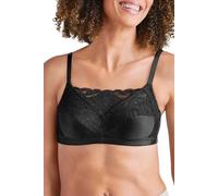 Amoena Mastectomy Post Surgery Bra Isabel Camisole Pocketed Non-wired Soft Black