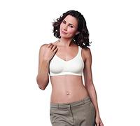 AMOENA Mona Non-Wired Bra - Pocketed Mastectomy Bra - White 32AA to 42B (606) (40B)