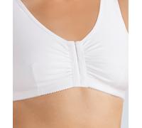 Amoena 'Frances' Soft Cup Front Fastening Post Surgical Bra - White