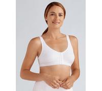 Amoena Post Surgical Mastectomy Bra Pocketed Front Fastening Sandra White Bra