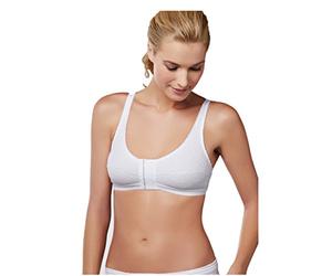 AMOENA Sandra Front Closure Post Surgery Bra - White - S