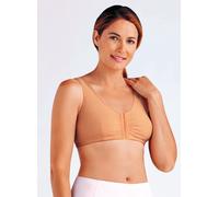 Amoena Soft Sleep Bra Pocketed Mastectomy Frances Non-wired Front Closure Bra