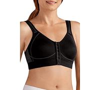 AMOENA Women's Ester Post Surgical Bra, Black, Small