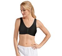Amoena Women's Frances Front-Closure Leisure Bra, Black, 36/38C/D