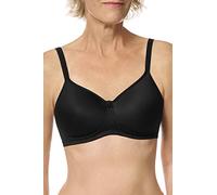Amoena Women's Mona Molded Wire-Free Bra, Black, 38C