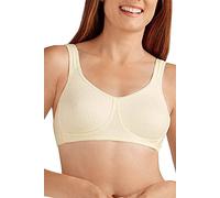 AMOENA Women's Mona Wire Free Pocketed Mastectomy Soft Bra, Champagne, 40C