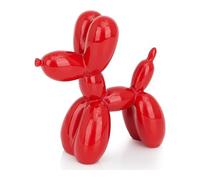 AMOIENSIS Vibrant Balloon Dog Statue, Resin, Getaway Solids, S