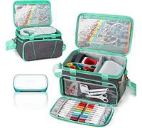 AMOIGEE Carrying Case for Cricut Joy Case, Carry Bag for Mug Press, Easy Press Mini, Storage Organizer for Cricut Joy Accessories and Tools.