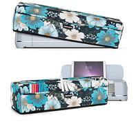 Amoigee Dust Cover for Cricut Explore Air 2, Explore 3 - Maker Cover with Pockets for Cricut Accessories