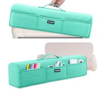 AMOIGEE Stretchy & Washable Dust Cover for Cricut Maker 4, Cricut Explore 4, Cricut Explore Air 2, Cricut Maker 3 - Die-Cut Machine Cover with Pockets for Cricut Accessories, Supplies & Tools