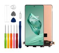 AMOLED Display Compatible with OnePlus 12 1+12 6.82 Inch LCD Display Touchscreen Digitizer Assembly with Repair Tools Kit, Support Fingerprint