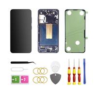 AMOLED for Samsung Galaxy S23 Plus 5G LCD Display Screen Replacement S23 + Touch Digitizer Screen Assembly with Frame Toolkit S916U 6.6" Black(S916U)